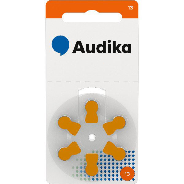 Pilas para audífonos tamaño 13 (120 uds.)