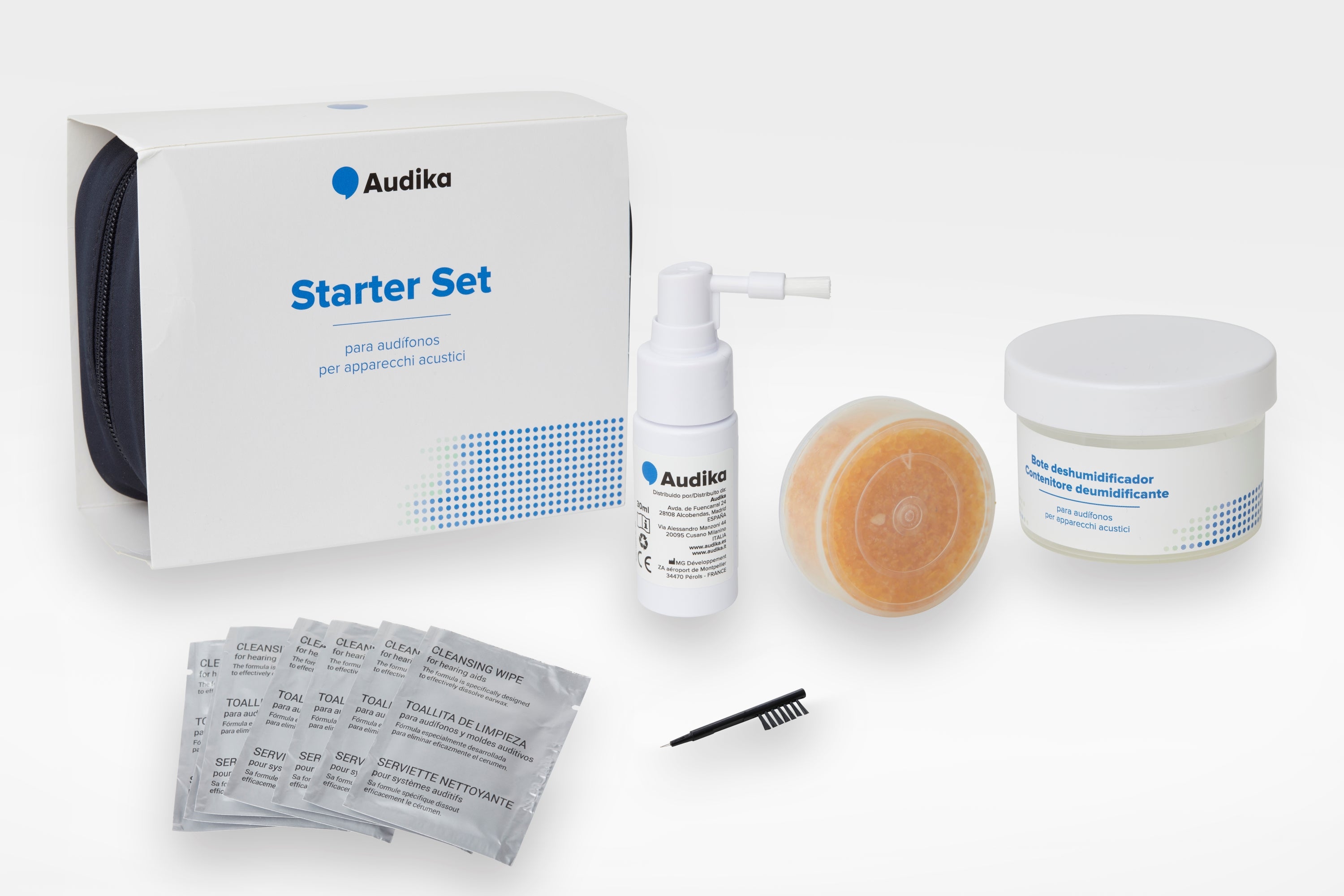 Pack de limpieza y mantenimiento para audífonos